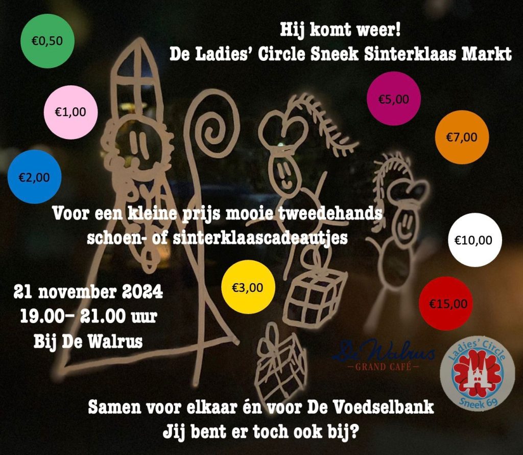 Sinterklaasmarkt Ladies' Circle Sneek