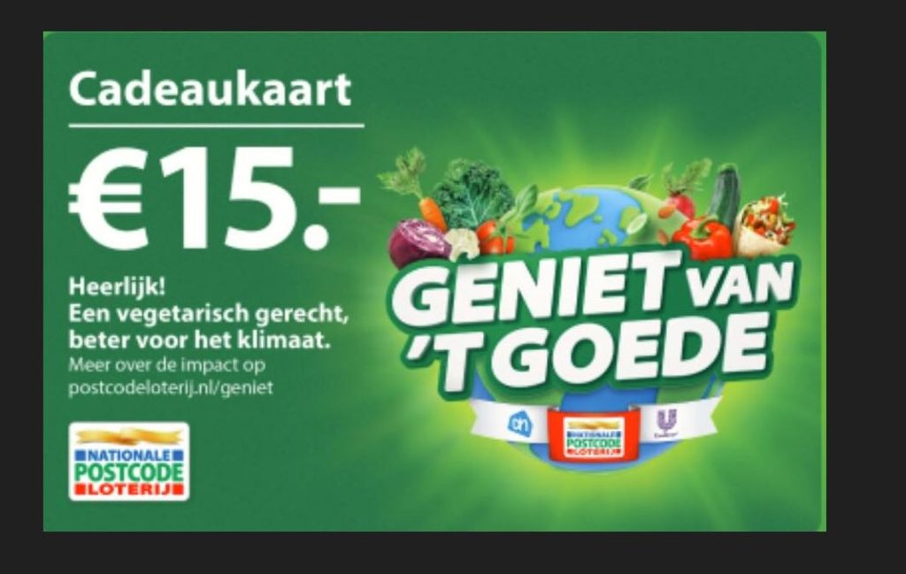 Geniet van 't Goede – verzilver je cadeaukaart!