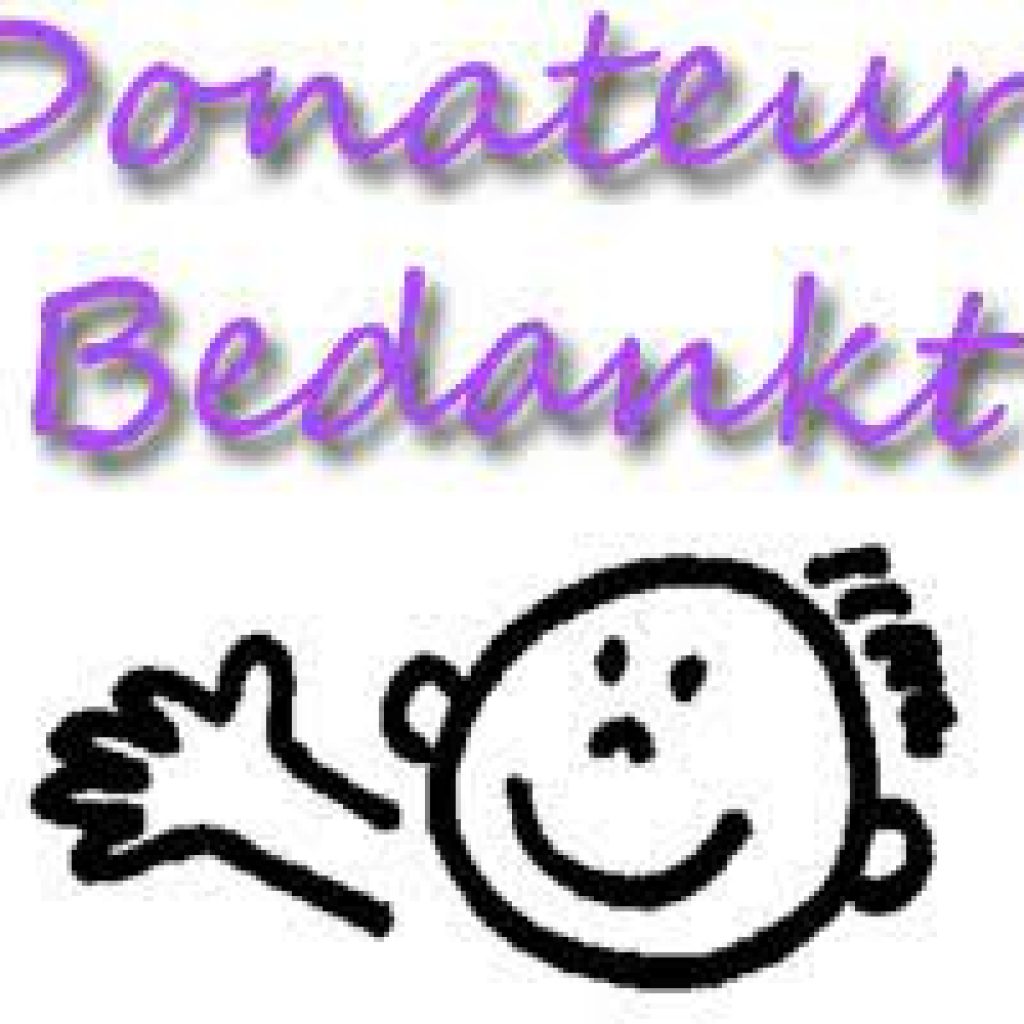 Lieve donateurs,